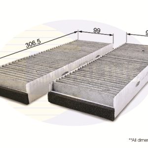 Filtru aer habitaclu COMLINE EKF164A – VW | AutoRival