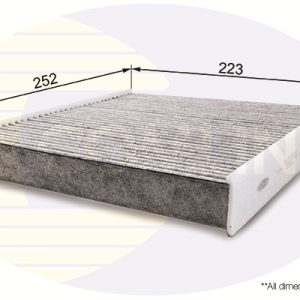 Filtru aer habitaclu COMLINE EKF332A – VW | AutoRival