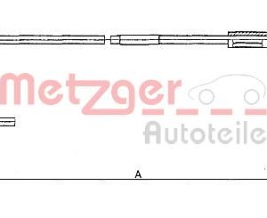 Cablu ambreiaj METZGER 10.302 – VW | AutoRival