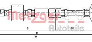 Cablu ambreiaj METZGER 10.3139 – VW | AutoRival