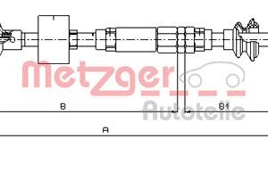 Cablu ambreiaj METZGER 10.3159 – VW | AutoRival