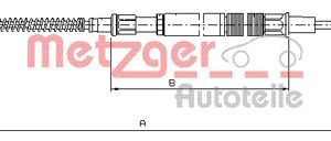Cablu frana de parcare METZGER 10.7409 – VW | AutoRival