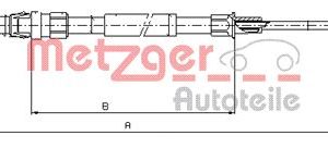 Cablu frana de parcare METZGER 10.7626 – VW | AutoRival