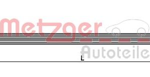 Furtun frana METZGER 4110521 – VW | AutoRival