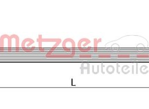 Furtun frana METZGER 4110634 – VW | AutoRival