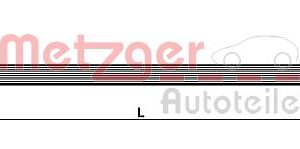 Furtun frana METZGER 4111092 – VW | AutoRival