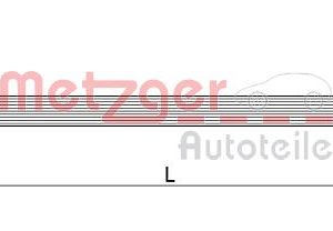 Furtun frana METZGER 4111689 – VW | AutoRival