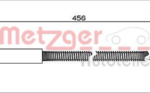 Furtun frana METZGER 4112039 – VW | AutoRival
