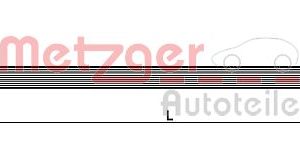 Furtun frana METZGER 4116202 – VW | AutoRival