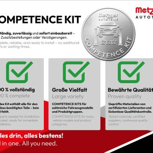 Set saboti frana METZGER KV 9601 – VW | AutoRival