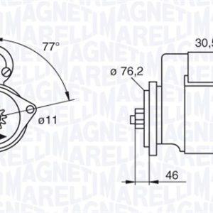 Electromotor MAGNETI MARELLI 063521230160 – VW | AutoRival