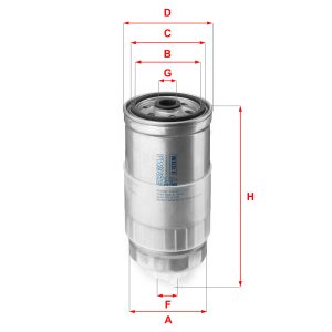 Filtru combustibil SOFIMA S 1379 NR – VW | AutoRival