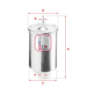 Filtru combustibil SOFIMA S 1718 B – VW | AutoRival