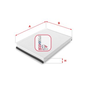 Filtru aer habitaclu SOFIMA S 3137 C – VW | AutoRival
