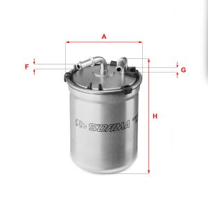 Filtru combustibil SOFIMA S 4106 NR – VW | AutoRival