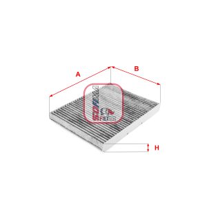 Filtru aer habitaclu SOFIMA S 4109 CA – VW | AutoRival