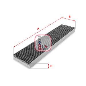 Filtru aer habitaclu SOFIMA S 4118 CA – VW | AutoRival