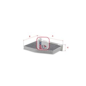 Filtru aer habitaclu SOFIMA S 4376 CA – VW | AutoRival