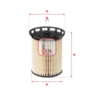 Filtru combustibil SOFIMA S 6129 NE – VW | AutoRival