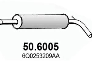 Toba esapamet intermediara ASSO 50.6005 – VW | AutoRival