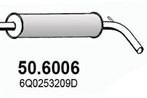 Toba esapamet intermediara ASSO 50.6006 – VW | AutoRival