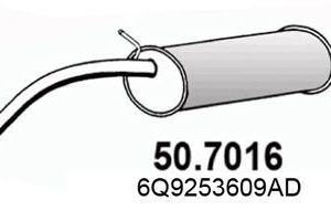 Toba esapament finala ASSO 50.7016 – VW | AutoRival
