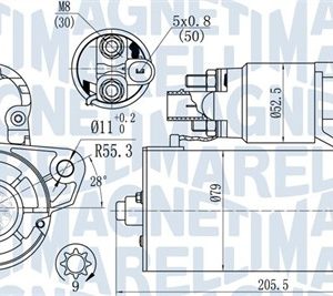 Electromotor MAGNETI MARELLI 063721521010 – VW | AutoRival