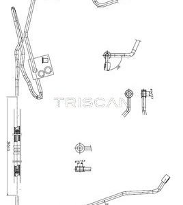 Furtun hidraulic sistem de directie TRISCAN 8516 29007 – VW | AutoRival