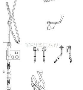 Furtun hidraulic sistem de directie TRISCAN 8516 29008 – VW | AutoRival