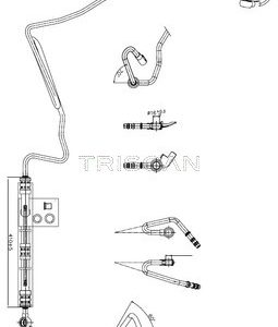 Furtun hidraulic sistem de directie TRISCAN 8516 29009 – VW | AutoRival