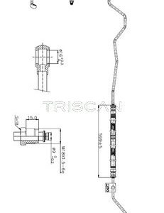 Furtun hidraulic sistem de directie TRISCAN 8516 29019 – VW | AutoRival