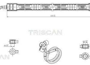 Furtun hidraulic sistem de directie TRISCAN 8516 29032 – VW | AutoRival