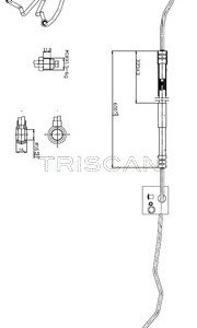 Furtun hidraulic sistem de directie TRISCAN 8516 29041 – VW | AutoRival