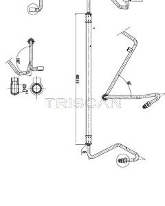 Furtun hidraulic sistem de directie TRISCAN 8516 29052 – VW | AutoRival