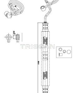 Furtun hidraulic sistem de directie TRISCAN 8516 29057 – VW | AutoRival