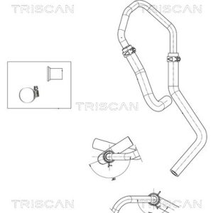 Furtun hidraulic sistem de directie TRISCAN 8516 29059 – VW | AutoRival