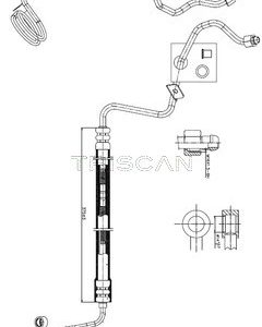 Furtun hidraulic sistem de directie TRISCAN 8516 29081 – VW | AutoRival