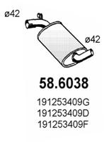 Toba esapamet intermediara ASSO 58.6038 – VW | AutoRival