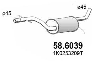 Toba esapamet intermediara ASSO 58.6039 – VW | AutoRival