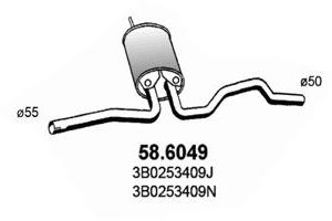 Toba esapamet intermediara ASSO 58.6049 – VW | AutoRival