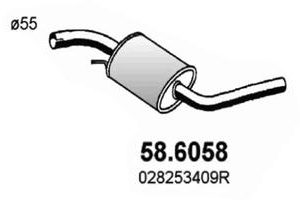 Toba esapamet intermediara ASSO 58.6058 – VW | AutoRival