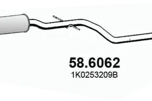 Toba esapamet intermediara ASSO 58.6062 – VW | AutoRival