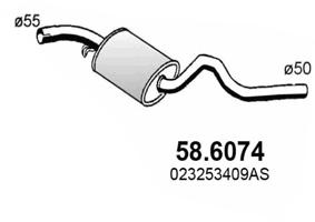 Toba esapamet intermediara ASSO 58.6074 – VW | AutoRival