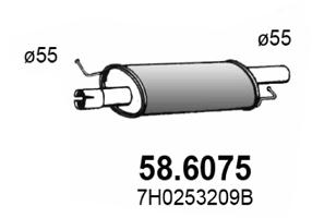Toba esapamet intermediara ASSO 58.6075 – VW | AutoRival