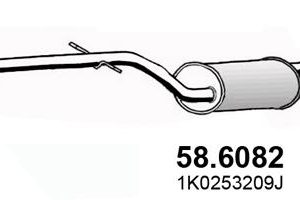 Toba esapamet intermediara ASSO 58.6082 – VW | AutoRival
