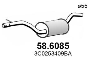 Toba esapamet intermediara ASSO 58.6085 – VW | AutoRival