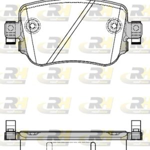 Set placute frana ROADHOUSE 21549.08 – VW | AutoRival