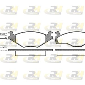Set placute frana ROADHOUSE 2171.10 – VW | AutoRival