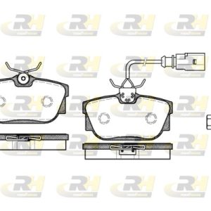 Set placute frana ROADHOUSE 2767.01 – VW | AutoRival