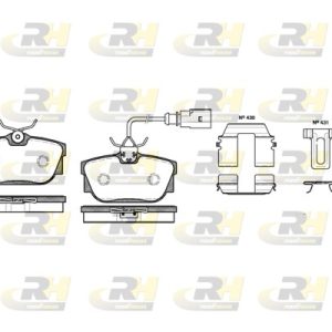 Set placute frana ROADHOUSE 2767.12 – VW | AutoRival